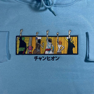 LIMITED One Piece Straw Hats Forever EMBROIDERED HOODIE