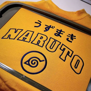 Naruto Embroidered Sweatshirt/Crewneck