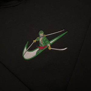 LIMITED ZORO "DADDY" RORONOA EMBROIDERED HOODIE
