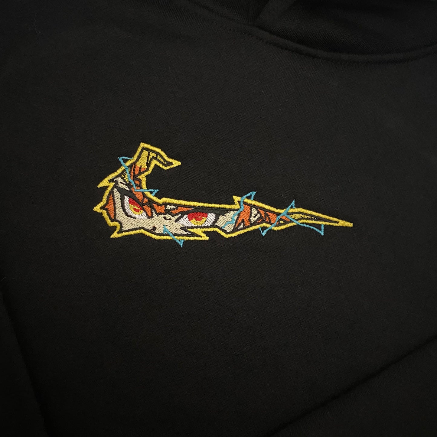 LIMITED DEMON SLAYER ZENITSU "DADDY" EMBROIDERED HOODIE