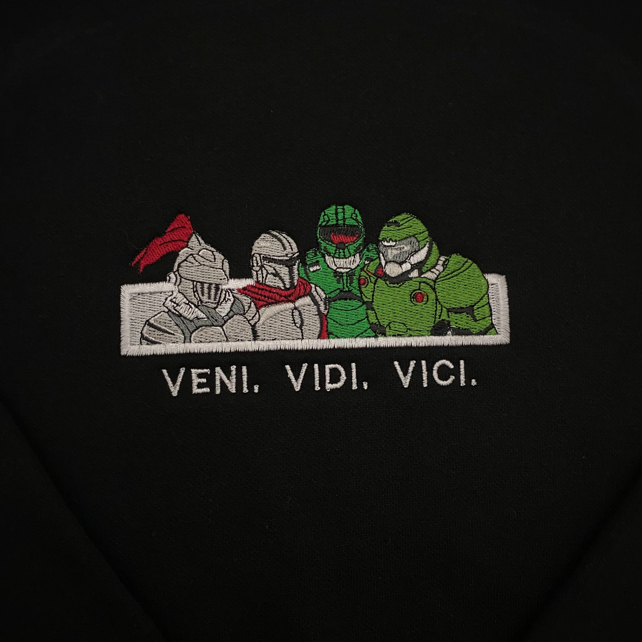 LIMITED VENI. VIDI. VICI EMBROIDERED HOODIE