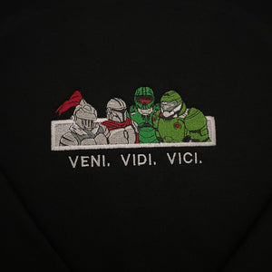LIMITED VENI. VIDI. VICI EMBROIDERED HOODIE