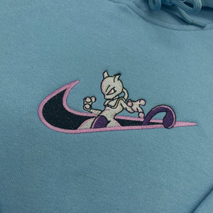 LIMITED POKEMON MEWTWO EMBROIDERED HOODIE