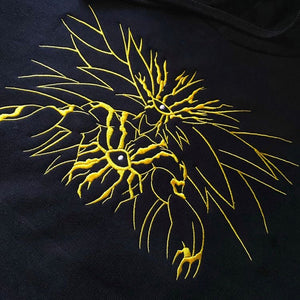 LIMITED ONE PUNCH MAN BOROS SUBTLE EMBROIDERED HOODIE