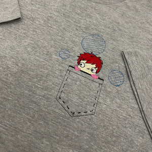 Limited Ponyo Pocket Embroidered T-Shirt