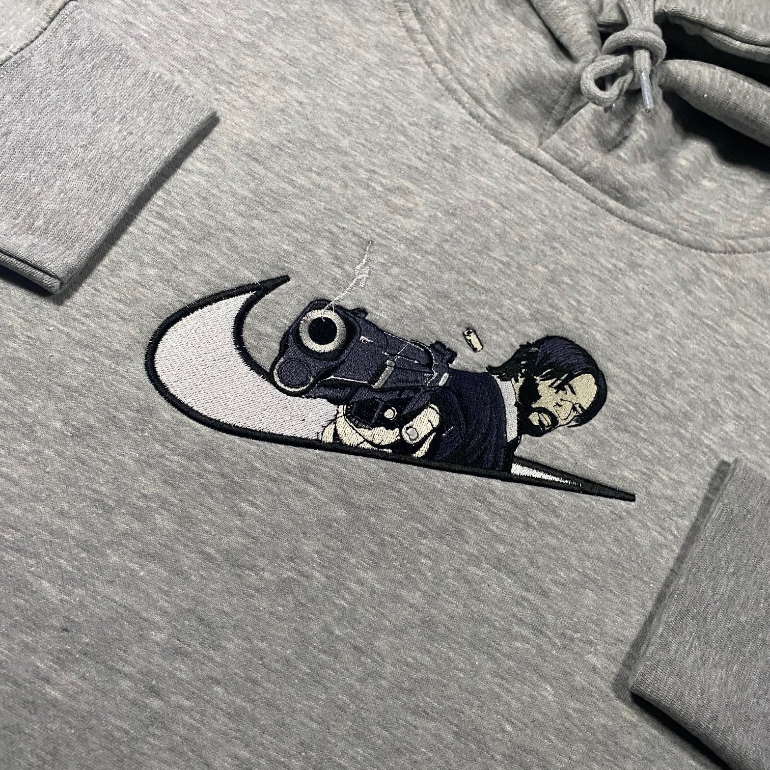 LIMITED John Wick X Chapter 4 EMBROIDERED ANIME HOODIE