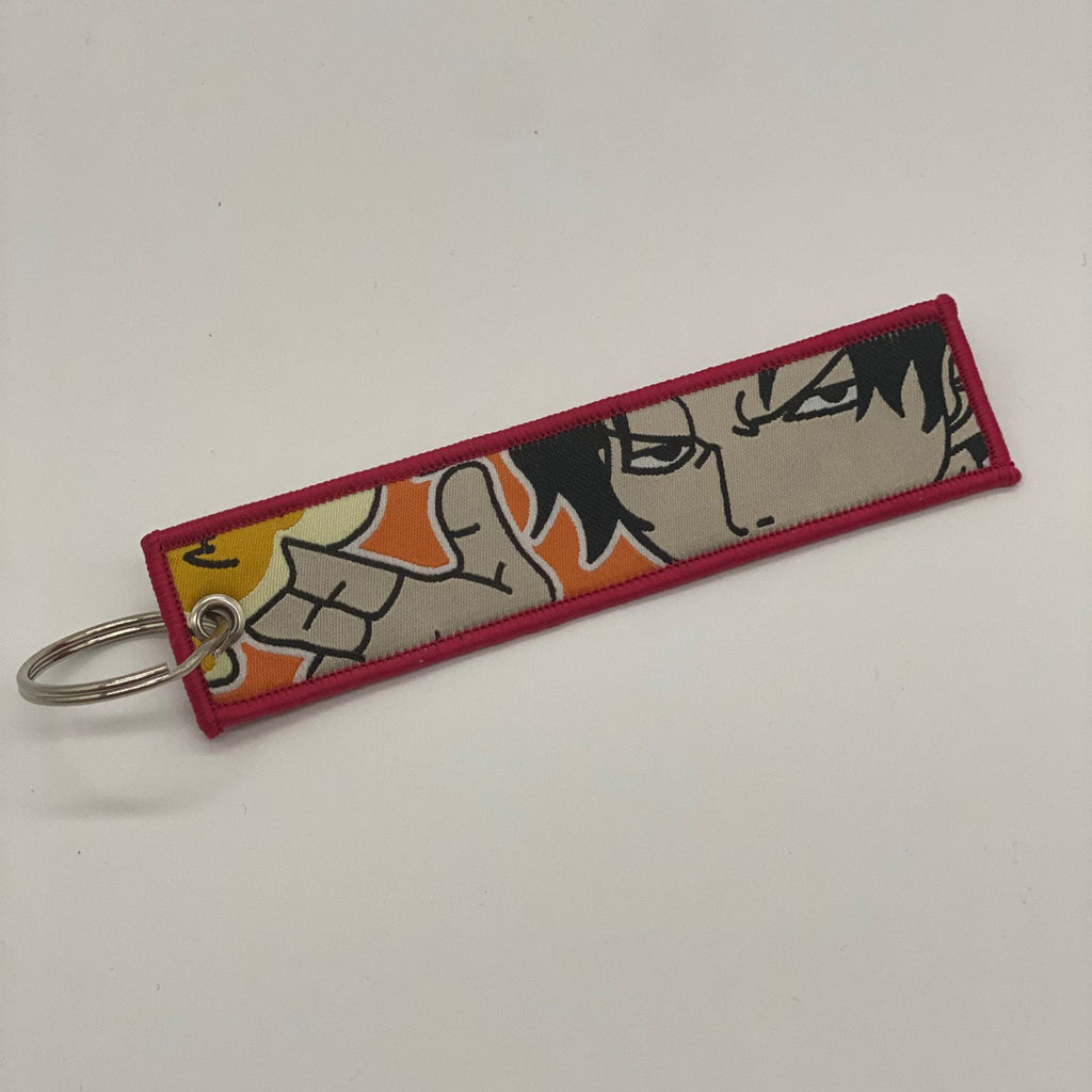 LIMITED ONE PIECE ACE DUAL-SIDED EMBROIDERED KEY CHAIN