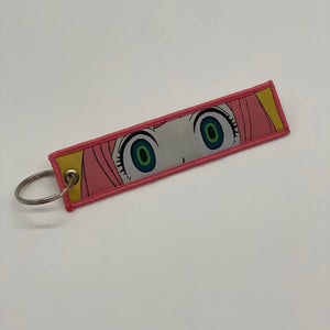 LIMITED Spy X Family Anya Forger EMBROIDERED KEY CHAIN