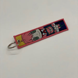 LIMITED Spy X Family Anya Forger EMBROIDERED KEY CHAIN