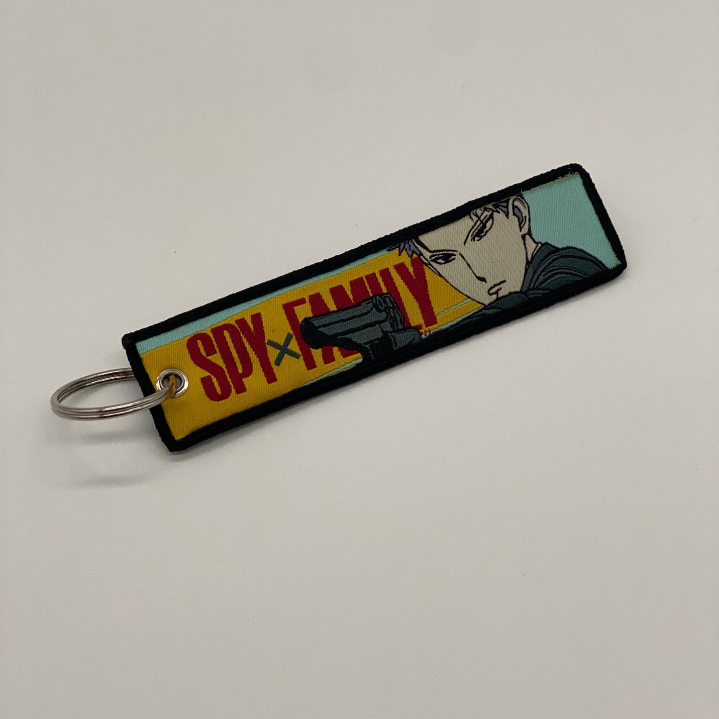 LIMITED Spy X Family Twilight/Loid Forger EMBROIDERED KEY CHAIN