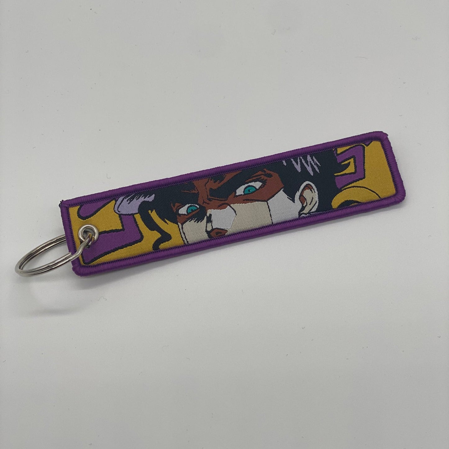 LIMITED JoJo's Bizarre Adventure Jotaro Kujo EMBROIDERED KEY CHAIN