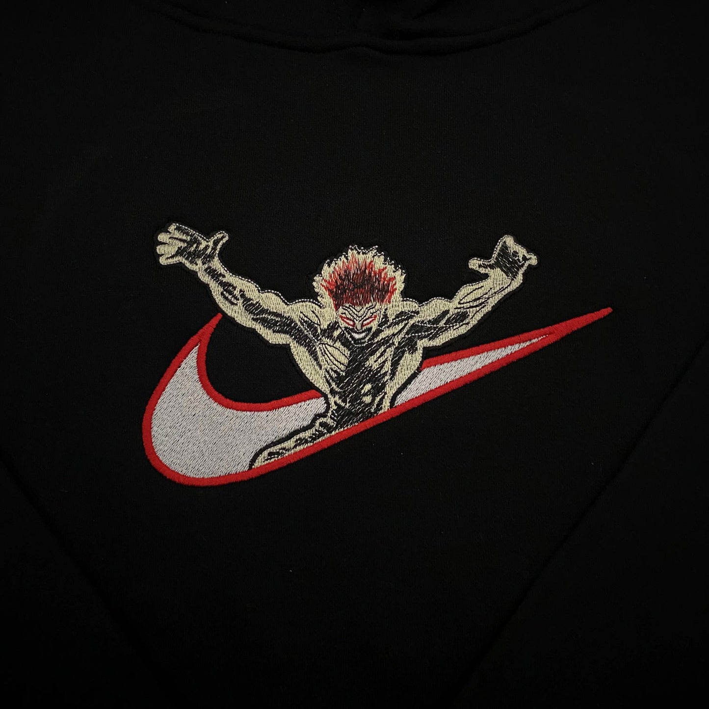 LIMITED YUJIRO HANMA Ogre EMBROIDERED HOODIE