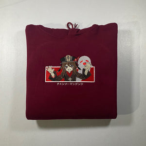 LIMITED Genshin Impact Hu Tao EMBROIDERED HOODIE