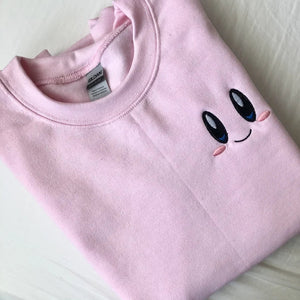 Kirby All-Star Embroidered Sweatshirt/Crewneck