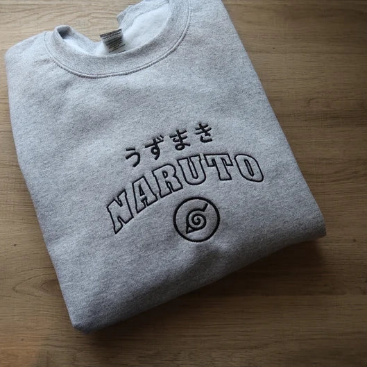 Naruto Embroidered Sweatshirt/Crewneck