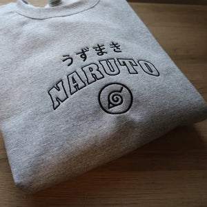 Naruto Embroidered Sweatshirt/Crewneck