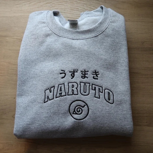 Naruto Embroidered Sweatshirt/Crewneck