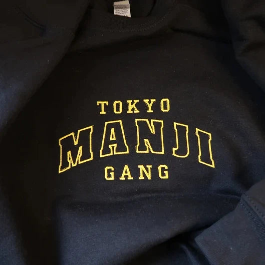 Tokyo Manji Gang Embroidered Sweatshirt/Crewneck