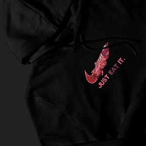 LIMITED Just Eat It EMBROIDERED Gym HOODIE