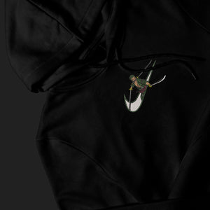 LIMITED ZORO "DADDY" RORONOA EMBROIDERED HOODIE
